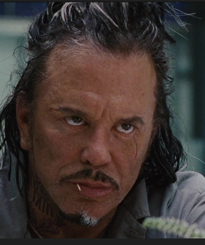 Mickey Rourke, doublé en version française par Michel Vigné